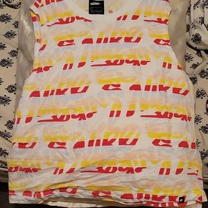 Nike multi color tank top